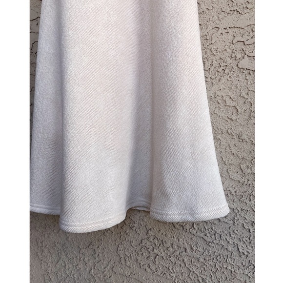 SHEIKE Australia Neutral Beige Ecru Textured One Shoulder Knot Draped Maxi Dress - Picture 6 of 11